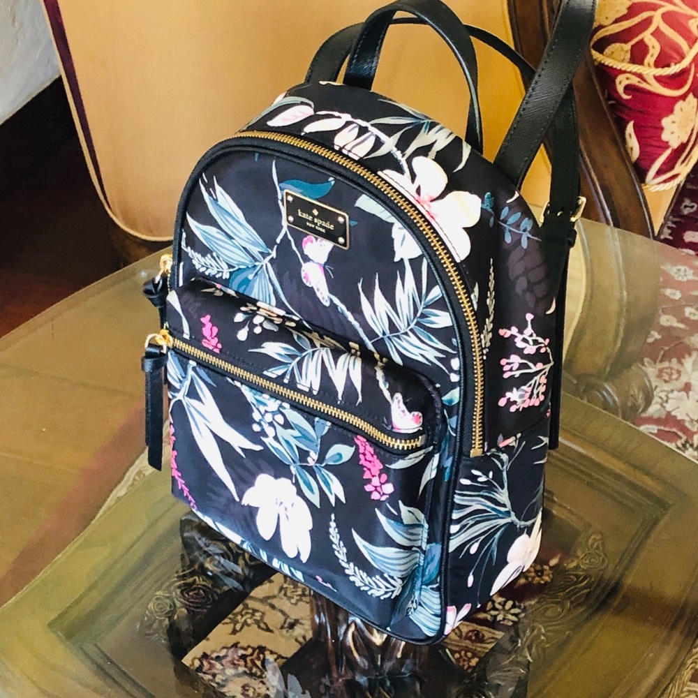 NWT Kate spade botanical Bradley mini backpack - Picture 7 of 7